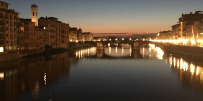 View from Ponte Vecchio, Florence, Travel